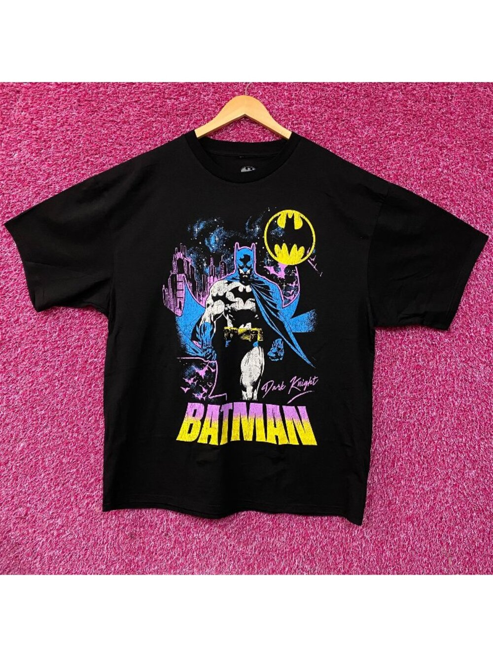 DC Batman Gotham Night City Graphic T-Shirt 2XL